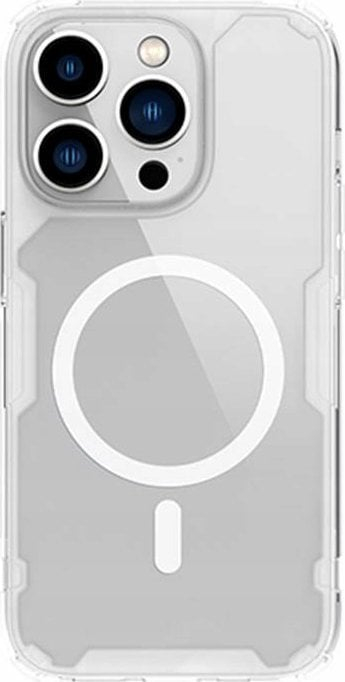 Kollë telefoni Nillkin Nature Pro Magnetic për iPhone 14 Plus, përputhet me MagSafe, transparente
