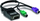 Adaptues KVM TRENDnet TK-CAT5P, CAT5, PS/2, VGA