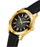 Orë dore për meshkuj Guess Crescent GW0628G2, e zezë