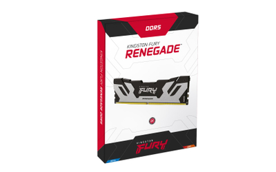 RAM меморија Kingston Fury Renegade, DDR5, 96GB 6400MHz CL32, црна сребрена