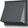Grilë ventilimi Air Roxy, 170x170mm, dalje 125mm, grafit
