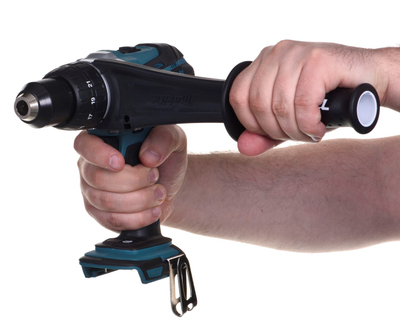Spirale kaçavidë pa kabllo Makita DDF458, 18V LXT, trup pa bateri, pa kuti, blu