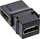 Modul HDMI Keystone InLine, 4K 60Hz, me kënd, i zi