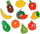 Puzzle druni Zamko ZA4722, figura fruta, 10 copa, shumëngjyrsh