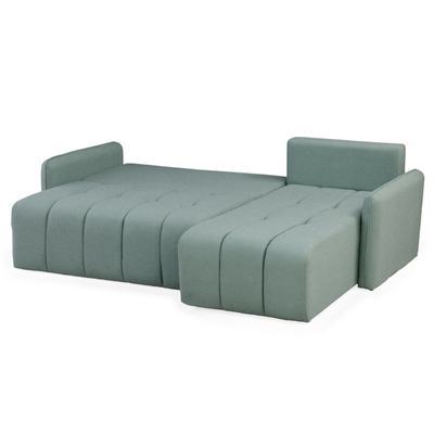 Sofa-Shtrat këndore Proton 225×94×70 Hcm (HM3272.06), gjelbër