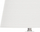 Lampë tavoline Beliani Lambre, qeramike, 53 cm, e bardhë