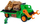 Lodër makinë Spin Master Samochodzik 6075939, set interaktiv PAW Patrol, me dinozaur të fryrë, jeshile