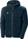 Блуза со капуч Helly Hansen Workwear Heritage Pile, дебела јакна, затворање со патент, темно сина
