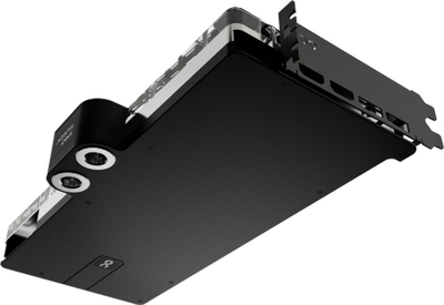 Bllok uji për GPU Alphacool 13541, full cover, RGB 5V, transparent i zi