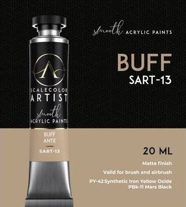 Bojë akrilike Scale75 ScaleColor Artist Buff SART-13, 20 ml, mat, bezhë