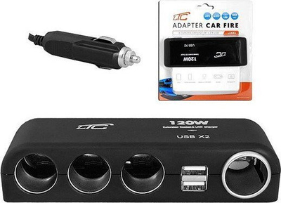 Karikues makine LTC LXAS3, 4 porta 12V, 2x USB, i zi