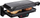 Grill elektrik Jata GR266, 1000W, pllaka 27x14cm, i zi