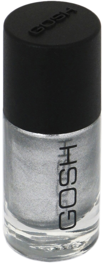 Llak thonjsh Gosh Enamel 555 Silver, 8ml, argjendtë me shkëlqim