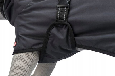 Mantel për qen Trixie Outdoor Coat CALVI, S, 36cm, i zi
