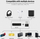 Adapter audio Bluetooth Millink ML400, USB C, aptX Dual, i zi