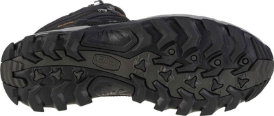 Këpucë trekking për burra CMP Rigel Mid M 3Q12947 68UH, Waterproof, shollë Ortholite, ngjyrë e zezë