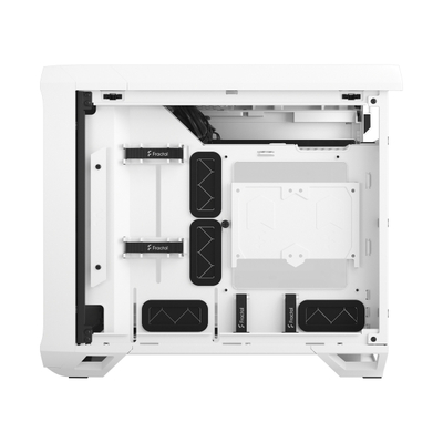 Kasë për PC Fractal Design Torrent Nano White TG Clear Tint, e bardhë