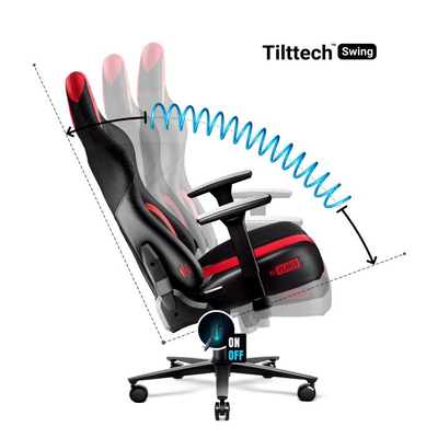 Karrige gaming Diablo Chairs X-PLAYER 2.0 King Size, ergonomike, anthracite crimson
