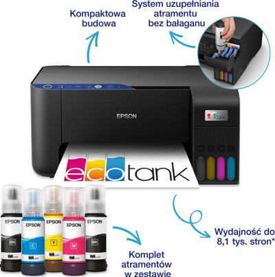Printer Epson EcoTank All-In-One L3251 (C11CJ67406), i zi