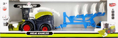 Lodër kombajnë Mega Creative My Ranch, me rimorkio 38 cm, me drita dhe tinguj, shumëngjyrëshe