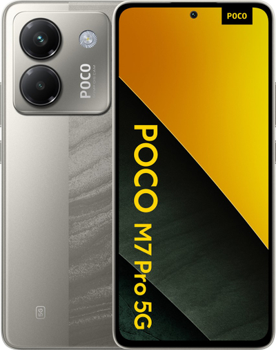 Telefoni Xiaomi Poco M7 Pro 5G, ekran 6.67" AMOLED 120Hz, Dimensity 7025 Ultra, blu