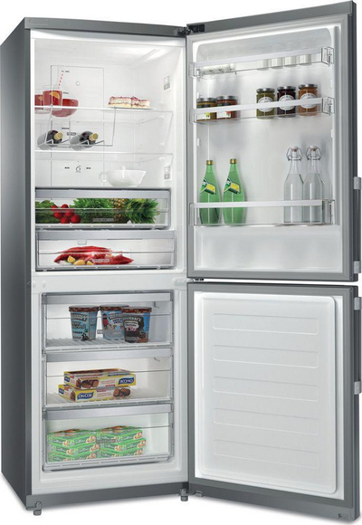 Frigorifer Whirlpool WB70E 973 X, 462 L, i argjendtë