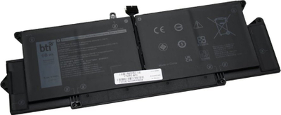 Bateri laptopi BTI CN-0MHR4G, 42Wh, 3 qeliza, për Dell Latitude 7520, e zezë