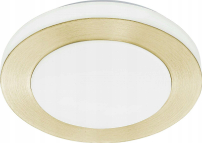 Llampë tavani EGLO LED CARPI, LED 3x3.6W, dritë e ngrohtë, bronz e bardhë