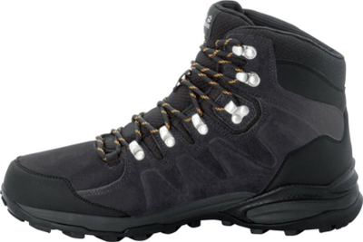 Çizme malore Jack Wolfskin Refugio Texapore Mid, që s’i kap uji, numri 46, të zeza