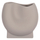 Dekor tavoline qeramike Glaze 26x14x25Hcm (HM4610.03), gri