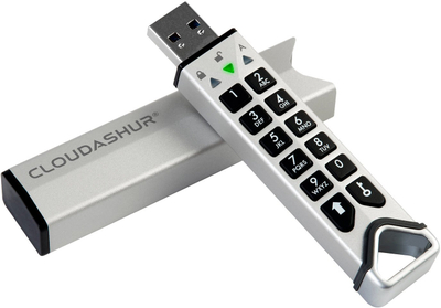 Modul enkriptimi iStorage cloudAshur, USB 3.0, 256 bit, gri