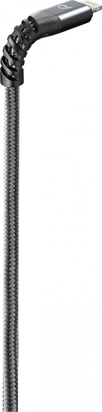 Kabllo USB Cellularline TETRACABC2LMFI15CK, Lightning në USB C, 0.15 m, e zezë