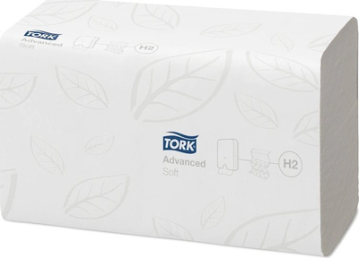 Letër tharëse për duar Tork Xpress Multifold, 210x255mm, 2 shtresa, e bardhë