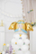 Set tullumbacesh dekorative White Angel, 29 copë, 140x70cm, të bardha