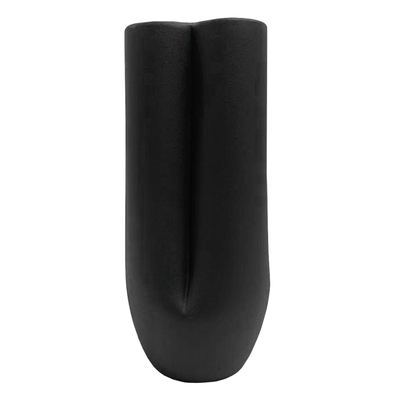 Dekor tavoline qeramike Glaze Φ14x34Hcm (HM4611.02), zezë