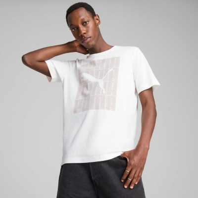 Блуза Puma Graphics Wording Tee M 684825 02, памук, за мажи, црна
