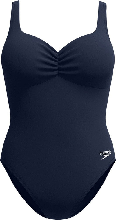 Костим за капење едноделен Speedo AquaNite, за жени, отпорен на хлор, црн