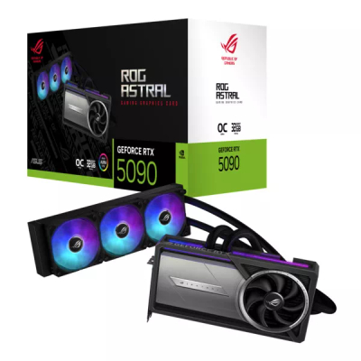 Kartelë grafike Asus GeForce RTX 5090 32GB GDDR7 ROG Astral LC OC Gaming