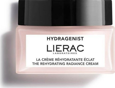 Kрем за лице Lierac Hydragenist Illuminating Rehydrating, хидратантен, 50 ml