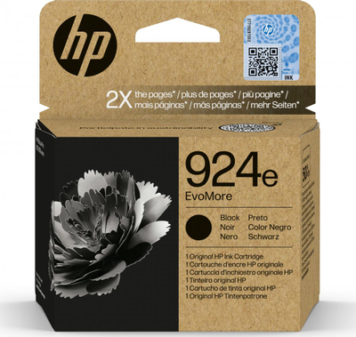 Ngjyrë për printer HP 924e EvoMore Original, e zezë