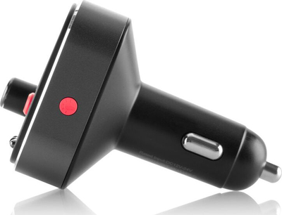 Transmetues FM për makinë Gogen CTR 348 BT C, Bluetooth 5.0, USB dhe USB C, i zi