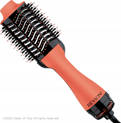 Furçë elektrike flokësh Revlon RVDR5222AE Salon One-Step Volumizer, 3 shkallë temperature, jonizim, e zezë apricot