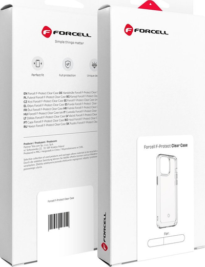Kllëf telefoni Forcell F-Protect për Xiaomi Redmi A1 A2, plastikë e fortë, transparent