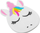 Aksesor MagSafe LAUT Magmoji Badge White Unicorn, për iPhone, i bardhë