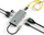 HUB USB C Techly Docking Station 6 in 1, HDMI 4K, Gigabit Ethernet, gri argjendtë