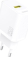 Полнач USB Dudao A27S, 25W GaN, Quick Charge 3.0, бел