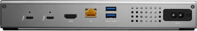 Докинг станица OWC Thunderbolt Go Dock OWCTB4DKG11P, Thunderbolt 4 USB C, 90W Power Delivery, сива