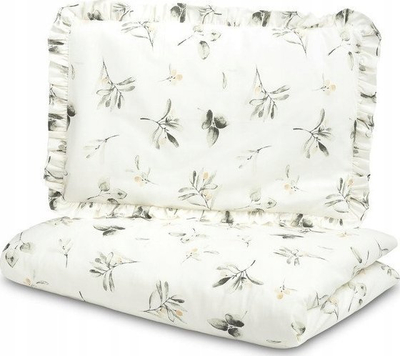 Set shtrati Sensillo Olive, 2 pjesë, 100x135 cm, jeshile ulliri