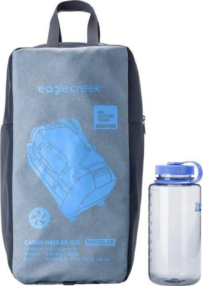 Çantë udhëtimi Eagle Creek Cargo Hauler Roll Duffel 110L, me rrota, blu
