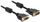 Kabllo DeLock DVI-D-DVI-D, 2m, e zezë